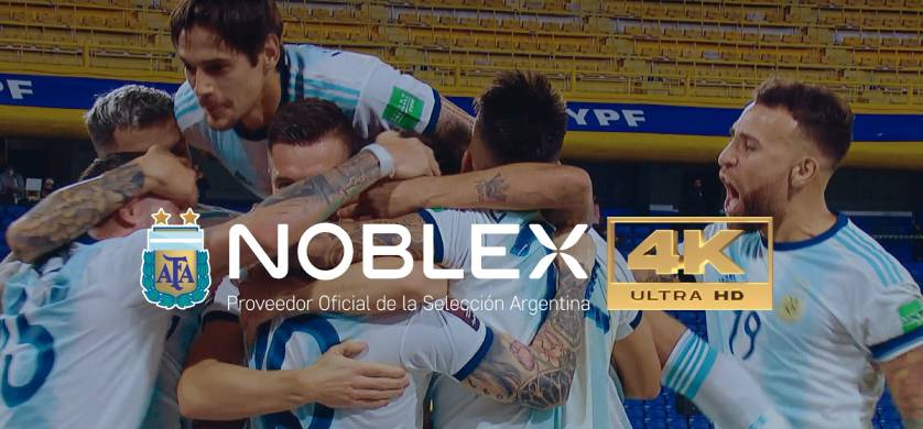 La campaña de GUT y Noblex para apoyar a la selección argentina