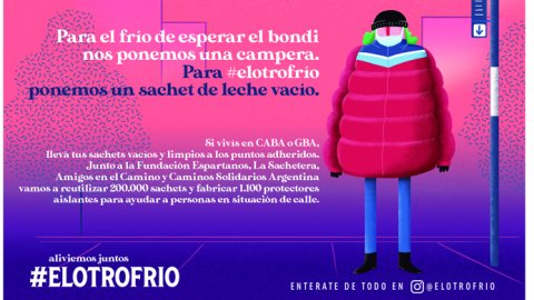 Campaña del CPA para ayudar a personas en situación de calle