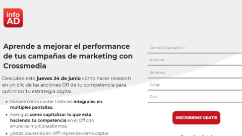 InfoAD lanza un workshop express para capacitar en estrategias crossmedia