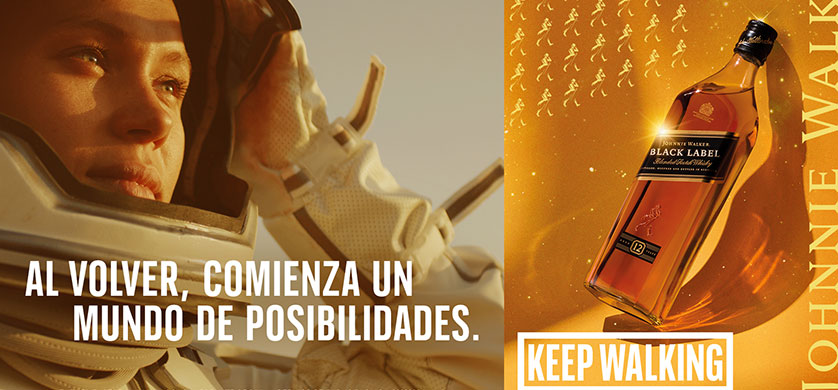 “Astronauta”, la campaña de Johnnie Walker para reconectar con el mundo