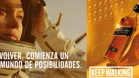 “Astronauta”, la campaña de Johnnie Walker para reconectar con el mundo