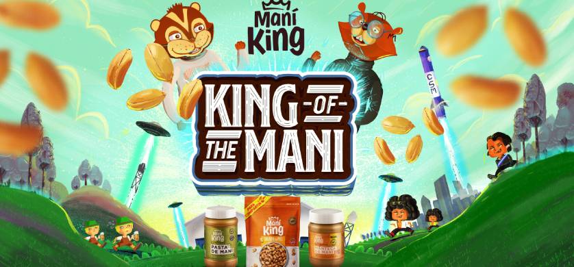 "El Rey del Maní", la nueva campaña de Together w/ Infinity Media para Maní King