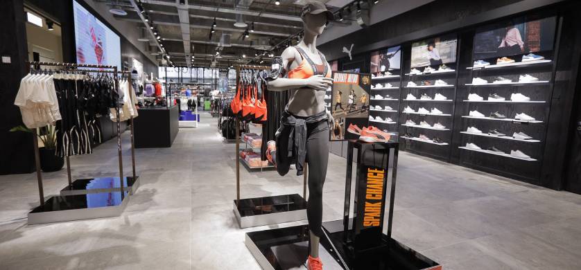 Puma continúa expandiéndose con la apertura de una tienda en Alto Palermo