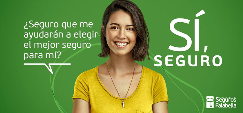 “Sí, seguro”, la nueva campaña de 121 Perú para Falabella Seguros