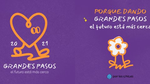 La ONG Por los Chicos lanza la campaña Grandes Pasos 2021