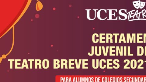 UCES lanzó el certamen juvenil de teatro breve