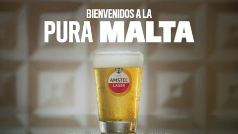 "Bienvenidos a la Pura Malta", la nueva campaña de Amstel