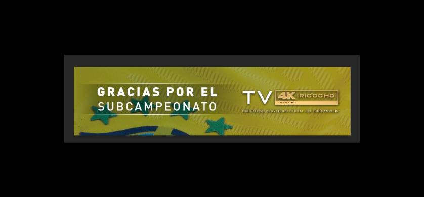La campaña de Noblex y GUT durante la Copa América