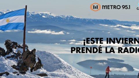 Metro es la Radio Oficial del Cerro Catedral