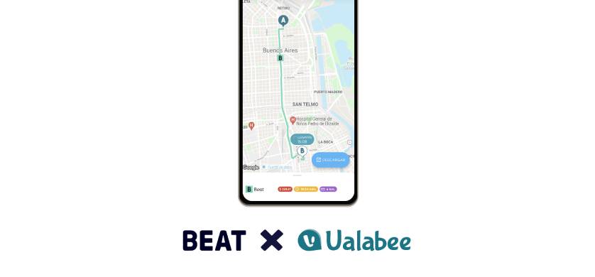 Ualabee y Beat se unieron para mejorar las experiencias de los viajeros