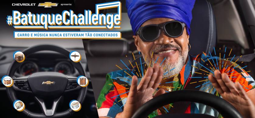 Chevrolet llega a TikTok con la batería de Carlinhos Brown