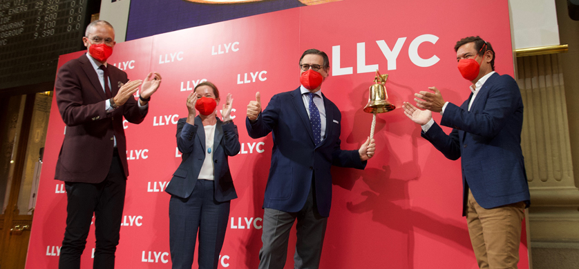 LLYC debuta en BME Growth