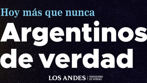 "Argentinos de verdad", la nueva campaña de Diario Los Andes