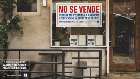 "No se vende, No se arrienda", lo nuevo de The Juju para Banco Caja Social de Colombia