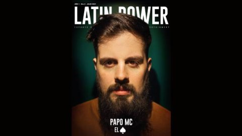 Papo MC en la tapa de la segunda edición de Latin Power