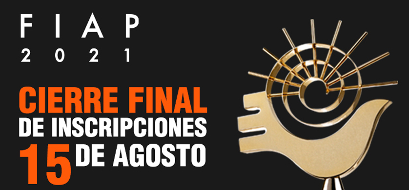 FIAP anuncia el cierre final de inscripciones
