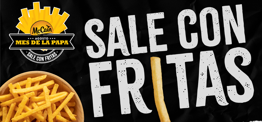 “¡Sale con fritas!”, la nueva campaña de McCain Argentina