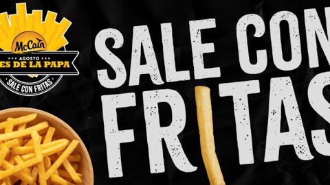 “¡Sale con fritas!”, la nueva campaña de McCain Argentina