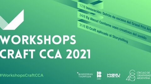 El Círculo de Creatividad Argentina abre su ciclo de Workshops Craft 2021