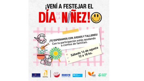 Shopping de IRSA festejan el Día de la Niñez con talleres organizados junto a Ong´s