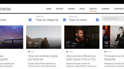 Sony presenta Alpha Academy, un espacio para los apasionados del video y la fotografía
