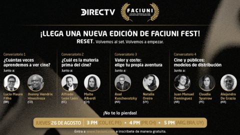 DIRECTV anuncia una nueva edición de su festival de cine Faciuni Fest