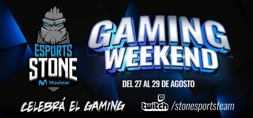 Stone Movistar Esports presenta la Gaming Weekend