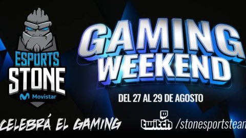 Stone Movistar Esports presenta la Gaming Weekend