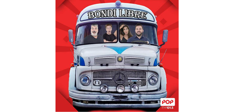 Diego Brancatelli estrena "Bondi libre" en Pop 101.5