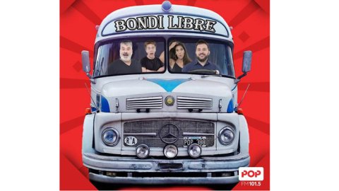Diego Brancatelli estrena "Bondi libre" en Pop 101.5