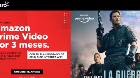 Claro suma a su oferta de contenidos Amazon Prime Video