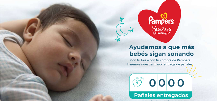 Acción de Pampers Argentina junto a Fundación Sí