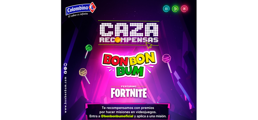 "Caza recompensas", lo nuevo de The Juju Colombia para Bon Bon Bum