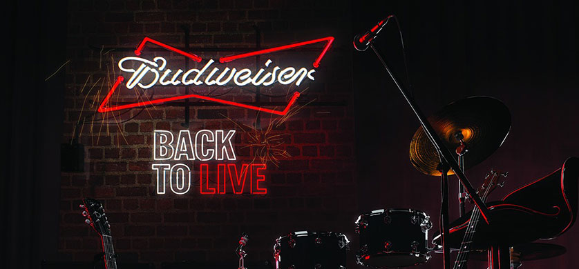 Budweiser lanza "Back to live"
