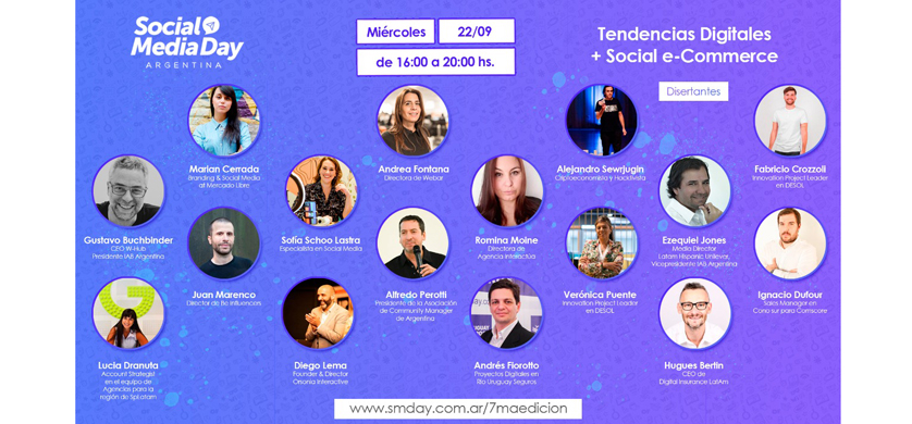 Llega la 7° Edición Online del Social Media Day