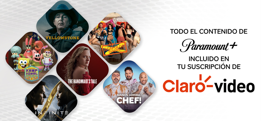 Claro Video integra todo el contenido de Paramount+