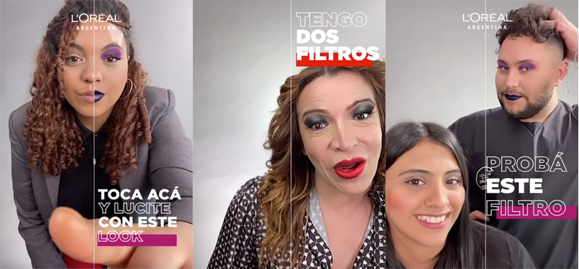 Campaña de L’Oréal junto a Facebook y Mccann Buenos Aires