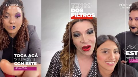 Campaña de L’Oréal junto a Facebook y Mccann Buenos Aires