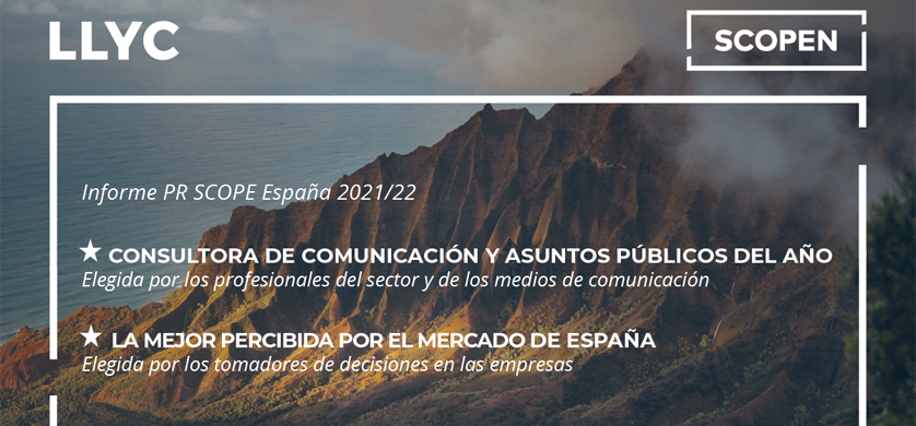LLYC distinguida como la consultora de comunicación del año