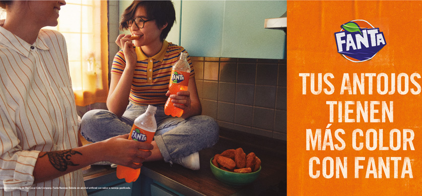 “Neo Meals”, la nueva campaña de Fanta para dale color a las comidas