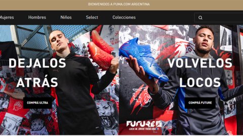 Puma lanza su sitio de compra online exclusivo para Argentina