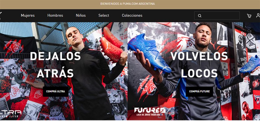 Completo neumonía cesar TOTALMEDIOS - Puma lanza su sitio de compra online exclusivo para Argentina