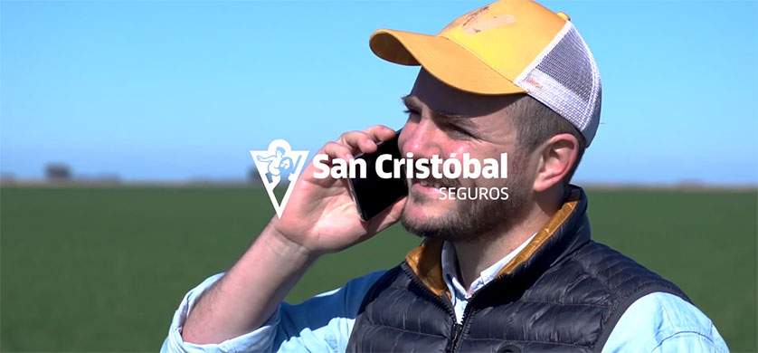 "Tranquilidad para que tu campo siga en movimiento", la campaña de San Cristóbal Seguros