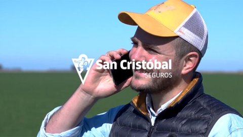 "Tranquilidad para que tu campo siga en movimiento", la campaña de San Cristóbal Seguros