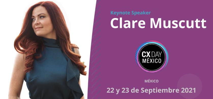 Clare Muscutt hablará en el CX Day México