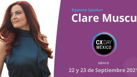 Clare Muscutt hablará en el CX Day México