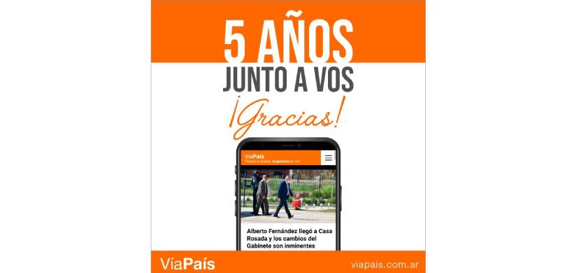 La red federal de noticias locales Vía País cumple cinco años