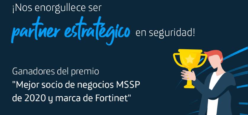 Movistar fue premiado como mejor socio de negocios de MSSP de 2020 y marca de Fortinet