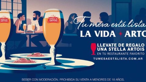 Stella Artois presentó su iniciativa “Tu mesa está lista” con una campaña