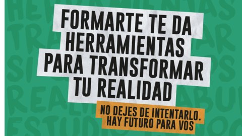 ''Estudiar es tu herramienta'', la nueva campaña del CPA